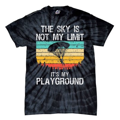 Funny Skydiving Art For Wo Skydive Lover Skydiver  Tie-Dye T-Shirt