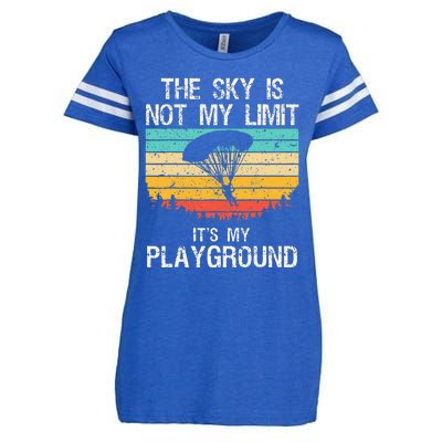 Funny Skydiving Art For Wo Skydive Lover Skydiver  Enza Ladies Jersey Football T-Shirt