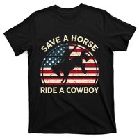 Funny Save A Horse Ride A Cowboy Horse T-Shirt