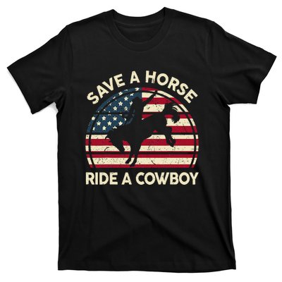 Funny Save A Horse Ride A Cowboy Horse T-Shirt