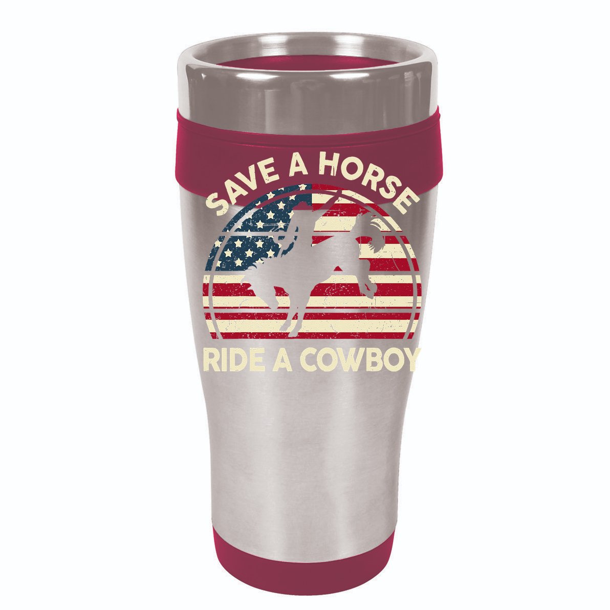 Funny Save A Horse Ride A Cowboy Horse Women's Tri-Blend 3/4-Sleeve Raglan Shirt