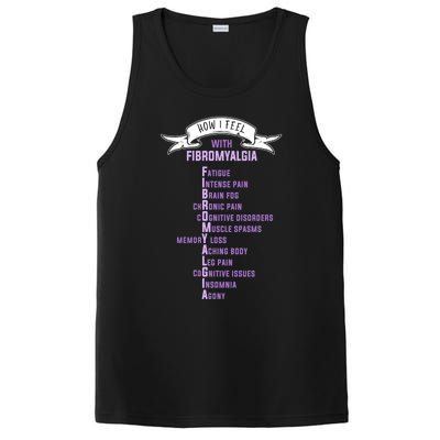 Fibromyalgia Spoonie And Fibro Awareness This Is My Flare Day Gift PosiCharge Competitor Tank