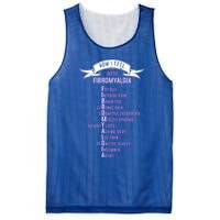 Fibromyalgia Spoonie And Fibro Awareness This Is My Flare Day Gift Mesh Reversible Basketball Jersey Tank