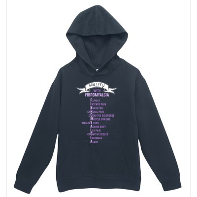 Fibromyalgia Spoonie And Fibro Awareness This Is My Flare Day Gift Urban Pullover Hoodie