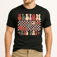Funny Sleigh All Day Christmas In July Retro Vintage Ugly Performance Shirt