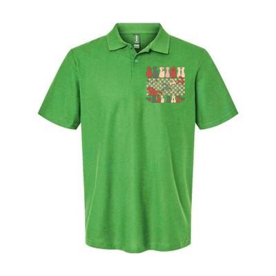 Funny Sleigh All Day Christmas In July Retro Vintage Ugly Softstyle Adult Sport Polo