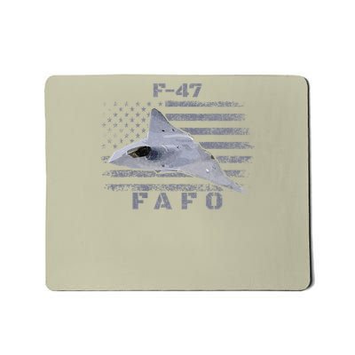 F-47 Stealth Aircraft Military Design FA FO Aviation Mousepad