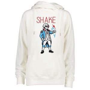 Funny Shake And Bake 4th Of July Couple Matching Womens Funnel Neck Pullover Hood