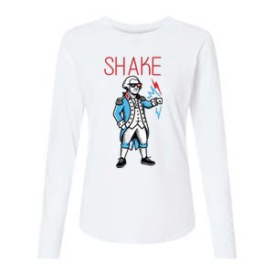 Funny Shake And Bake 4th Of July Couple Matching Womens Cotton Relaxed Long Sleeve T-Shirt