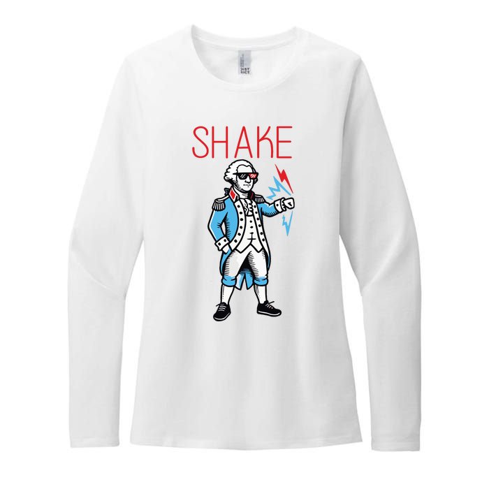 Funny Shake And Bake 4th Of July Couple Matching Womens CVC Long Sleeve Shirt