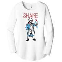 Funny Shake And Bake 4th Of July Couple Matching Women's Perfect Tri Tunic Long Sleeve Shirt