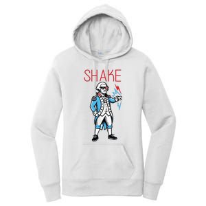 Funny Shake And Bake 4th Of July Couple Matching Women's Pullover Hoodie