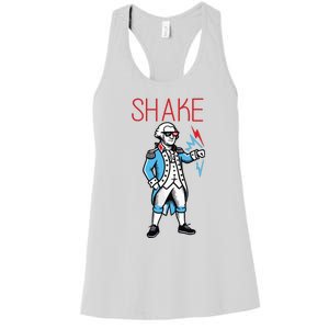 Funny Shake And Bake 4th Of July Couple Matching Women's Racerback Tank