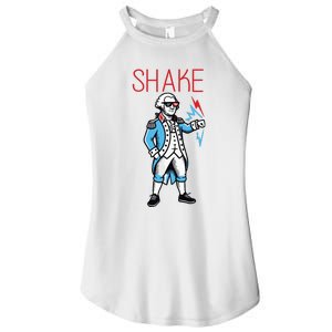 Funny Shake And Bake 4th Of July Couple Matching Women's Perfect Tri Rocker Tank