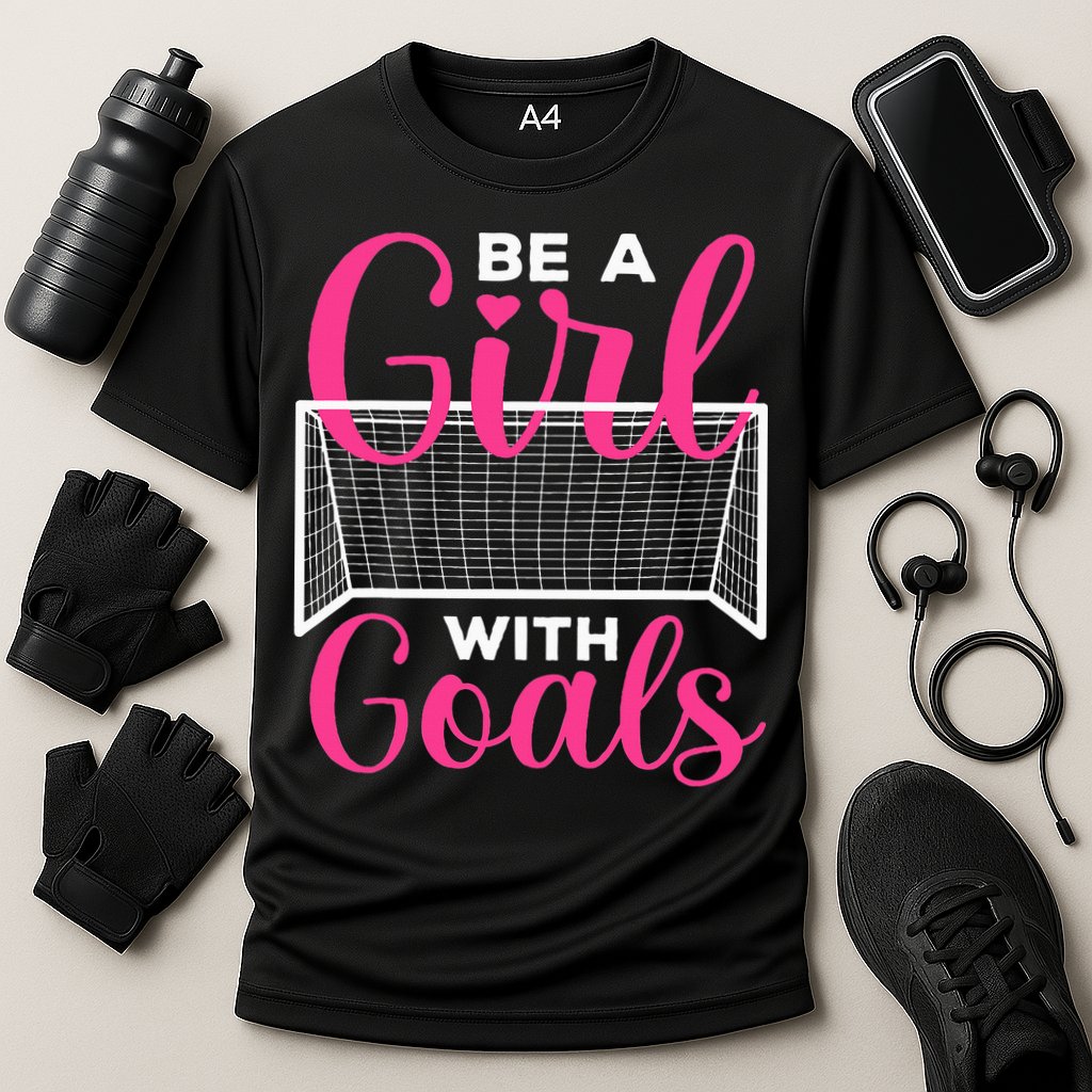 Funny Soccer Art For Soccer Lovers Players Performance Shirt