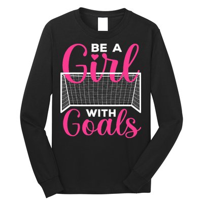 Funny Soccer Art For Soccer Lovers Players Long Sleeve Shirt