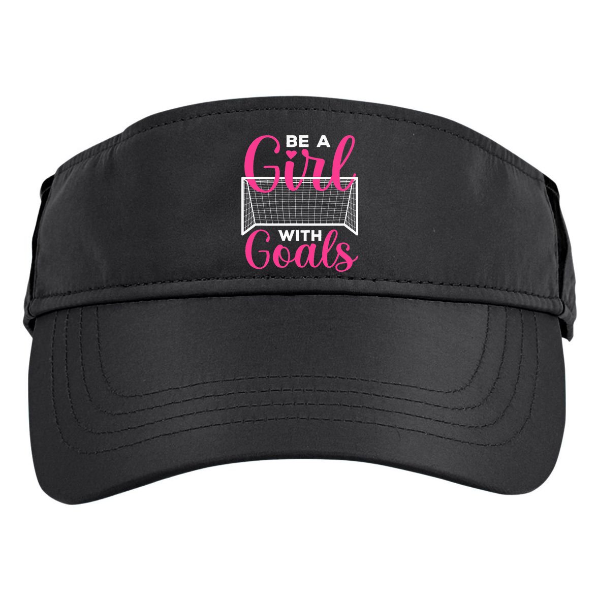 Funny Soccer Art For Soccer Lovers Players Adult Drive Performance Visor