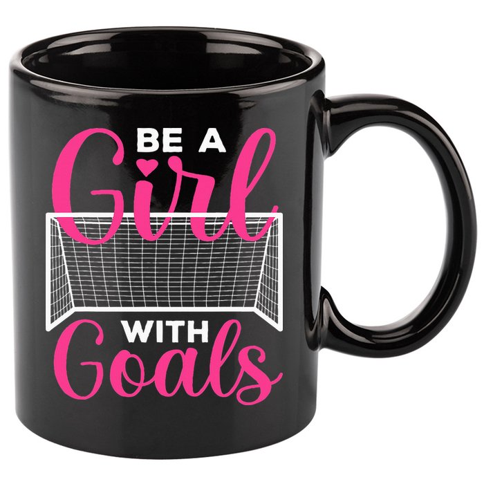 Funny Soccer Art For Soccer Lovers Players 11oz C Handle Ceramic Mug