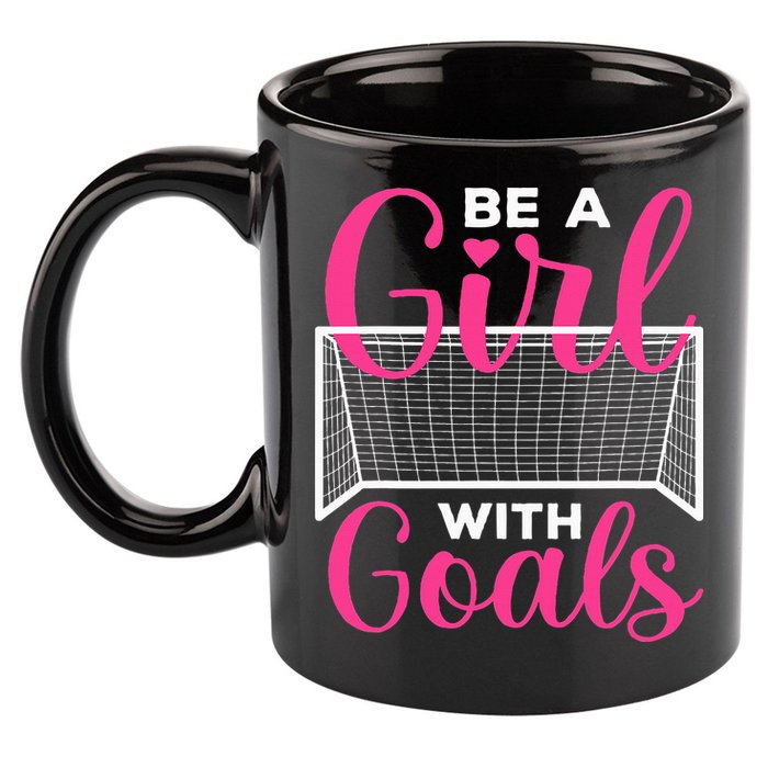 Funny Soccer Art For Soccer Lovers Players 11oz C Handle Ceramic Mug