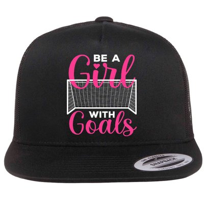 Funny Soccer Art For Soccer Lovers Players Flatbill Hat