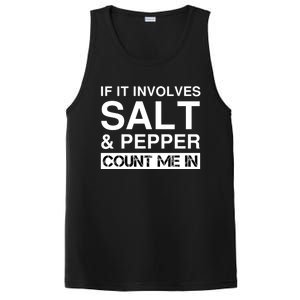 Funny Salt And Pepper Cooking Spices Red White Black Pepper Gift PosiCharge Competitor Tank