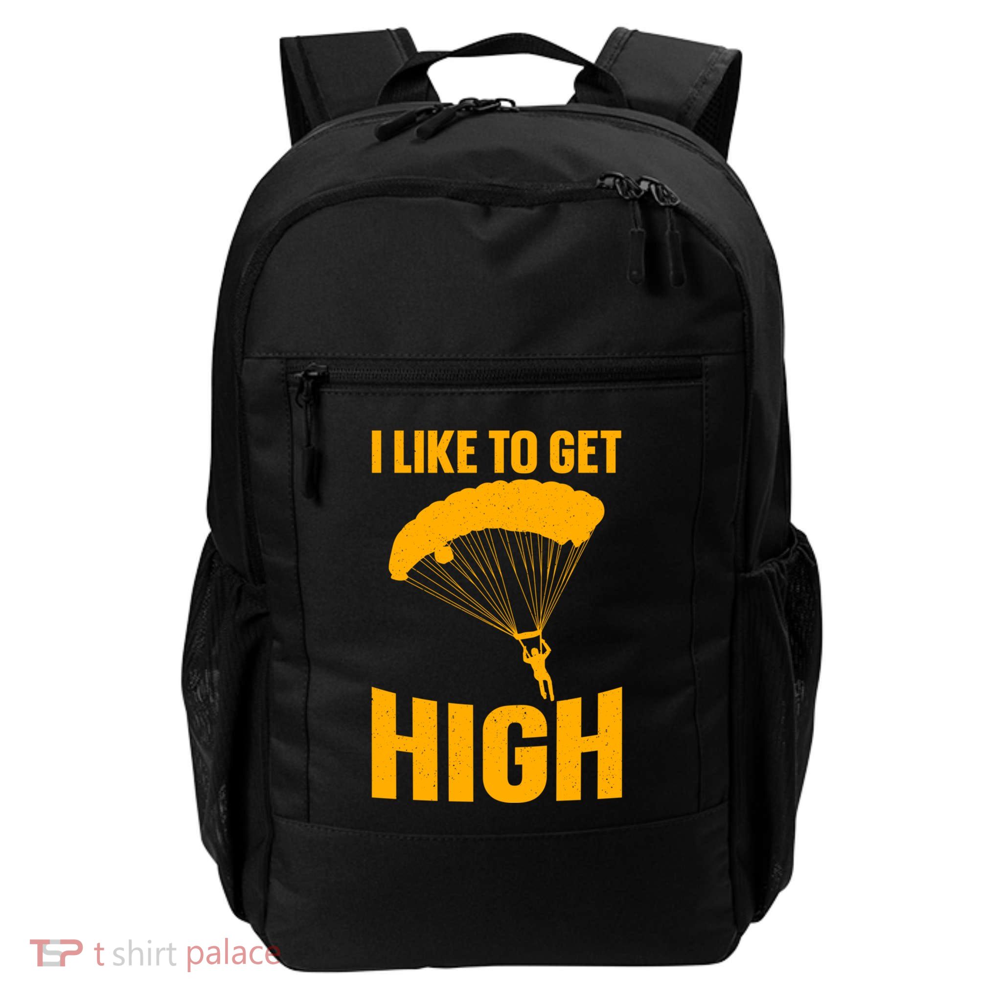 Funny Skydiving Art Skydive Skydiving Skydiver Gift Daily Commute Backpack
