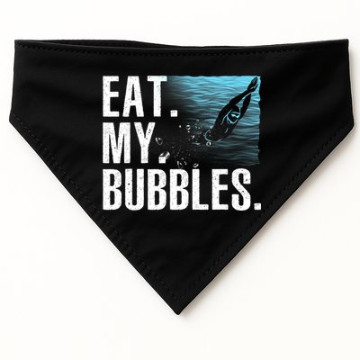 Funny Swimming Art For Men Women Swim Coach Rescue Swimmer USA-Made Doggie Bandana