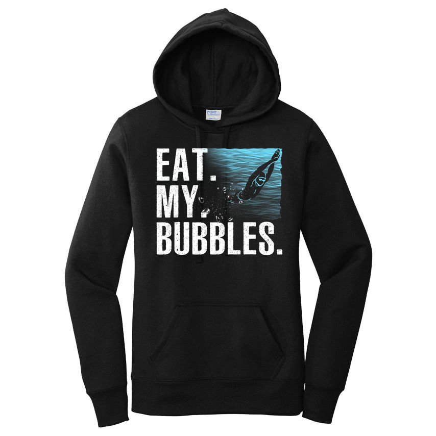 Funny Swimming Art For Men Women Swim Coach Rescue Swimmer Women's Pullover Hoodie