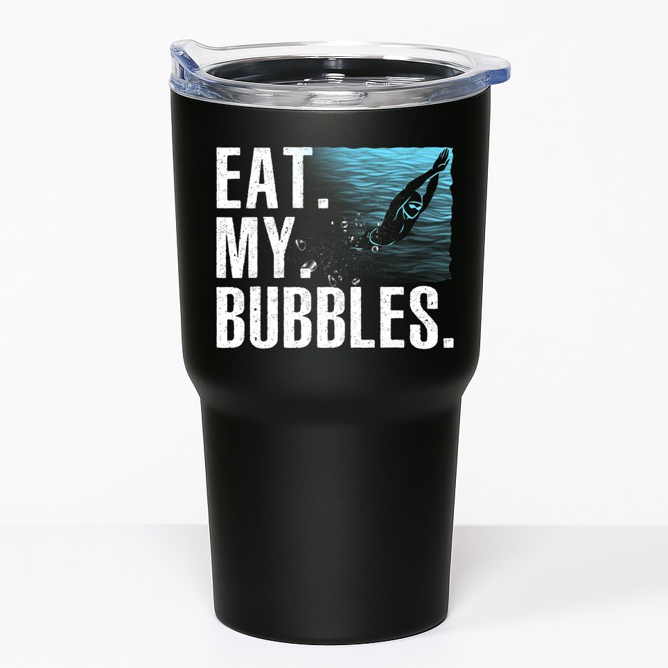 Funny Swimming Art For Men Women Swim Coach Rescue Swimmer Tumbler