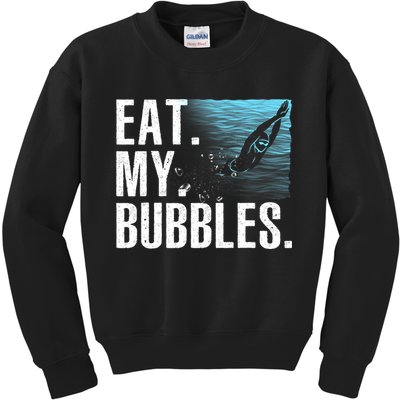 Funny Swimming Art For Men Women Swim Coach Rescue Swimmer Kids Sweatshirt