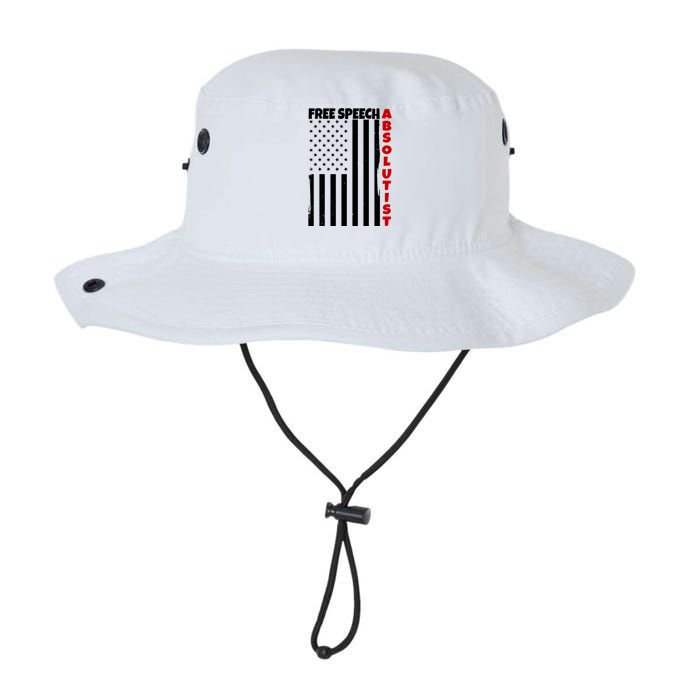 Free Speech Absolutist American Flag Legacy Cool Fit Booney Bucket Hat