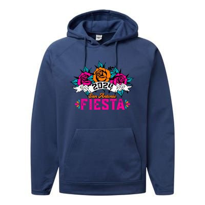 Fiesta San Antonio 2024 Performance Fleece Hoodie