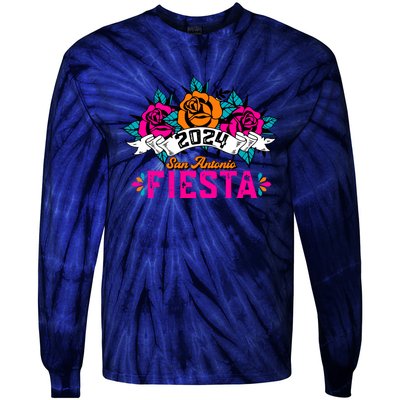 Fiesta San Antonio 2024 Tie-Dye Long Sleeve Shirt