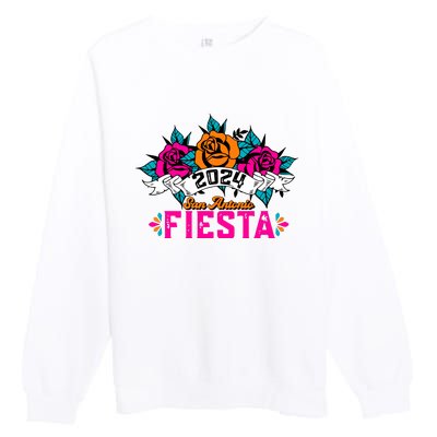 Fiesta San Antonio 2024 Premium Crewneck Sweatshirt