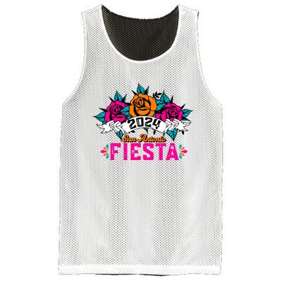 Fiesta San Antonio 2024 Mesh Reversible Basketball Jersey Tank