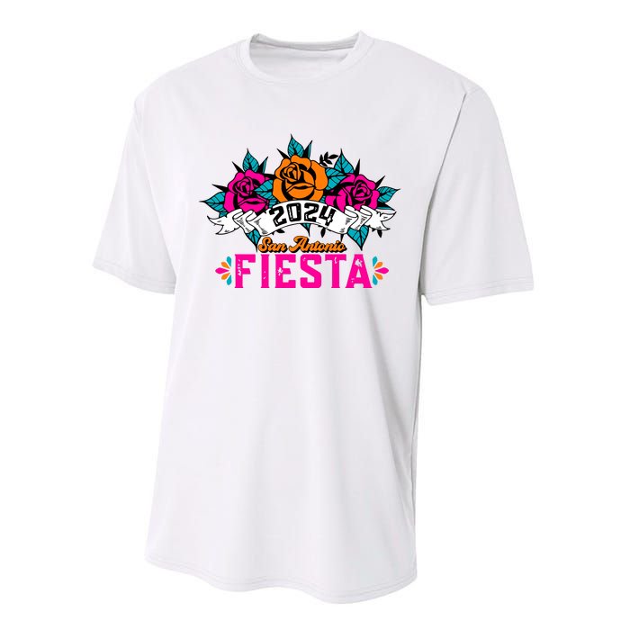 Fiesta San Antonio 2024 Performance Sprint T-Shirt