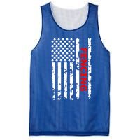 Fencing 'S And 'S Cool Gift Mesh Reversible Basketball Jersey Tank