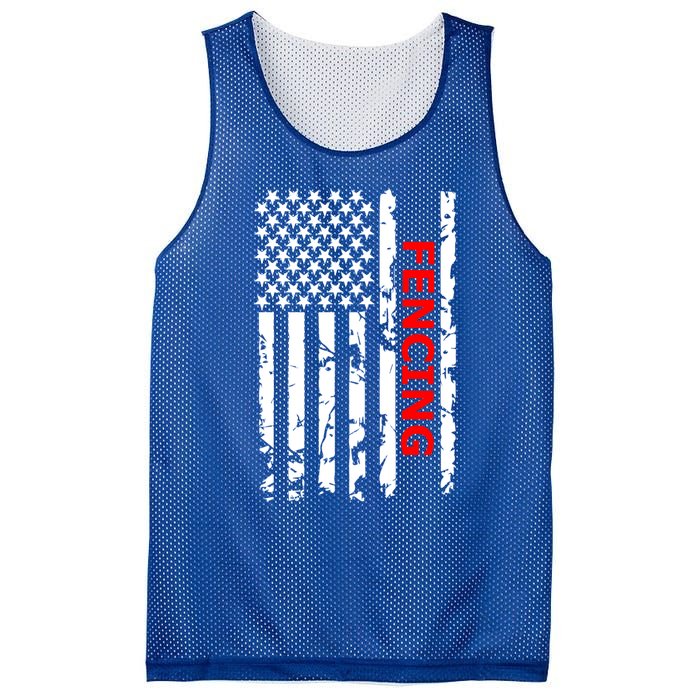 Fencing 'S And 'S Cool Gift Mesh Reversible Basketball Jersey Tank