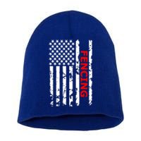 Fencing 'S And 'S Cool Gift Short Acrylic Beanie