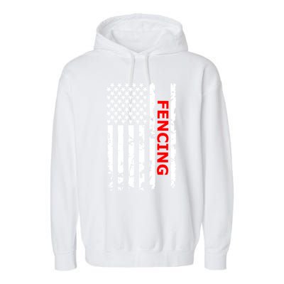 Fencing 'S And 'S Cool Gift Garment-Dyed Fleece Hoodie