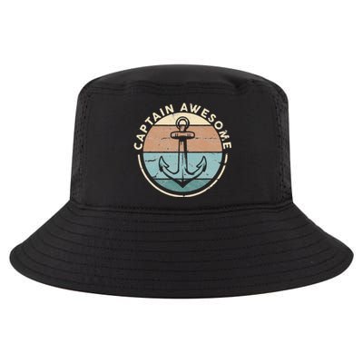 Funny Sailing Boating Sailor Boat Captain Awesome Cool Comfort Performance Bucket Hat