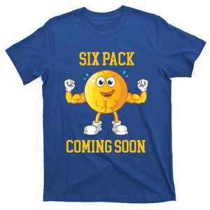 Fitness Sports Body Cute Gift Six Pack Coming Soon Motivation Gift T-Shirt