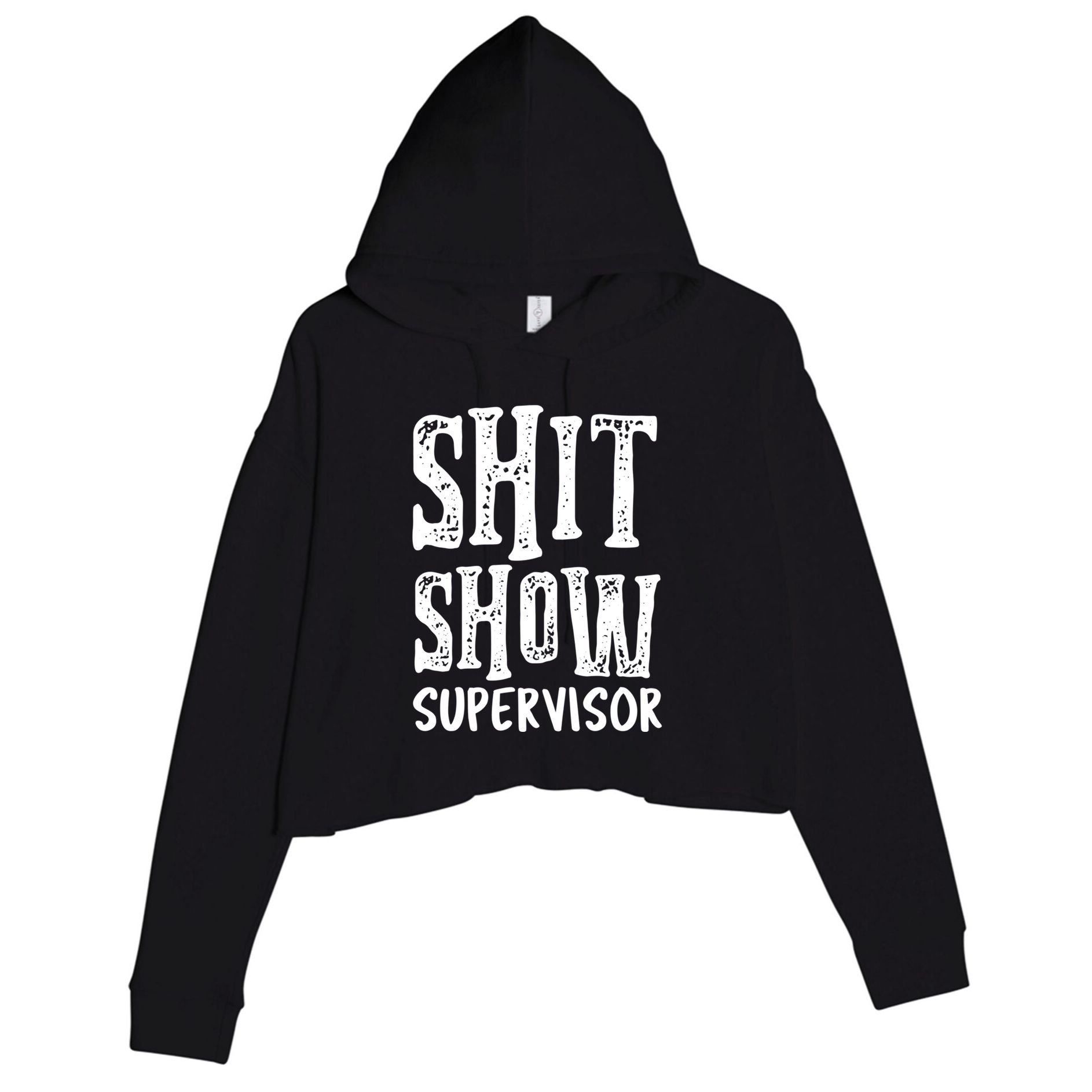 Funny Supervisor Boss Ager Mom Dad Teacher Nurse Meaningful Gift Crop Fleece Hoodie