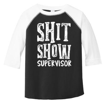 Funny Supervisor Boss Ager Mom Dad Teacher Nurse Meaningful Gift Toddler Fine Jersey T-Shirt
