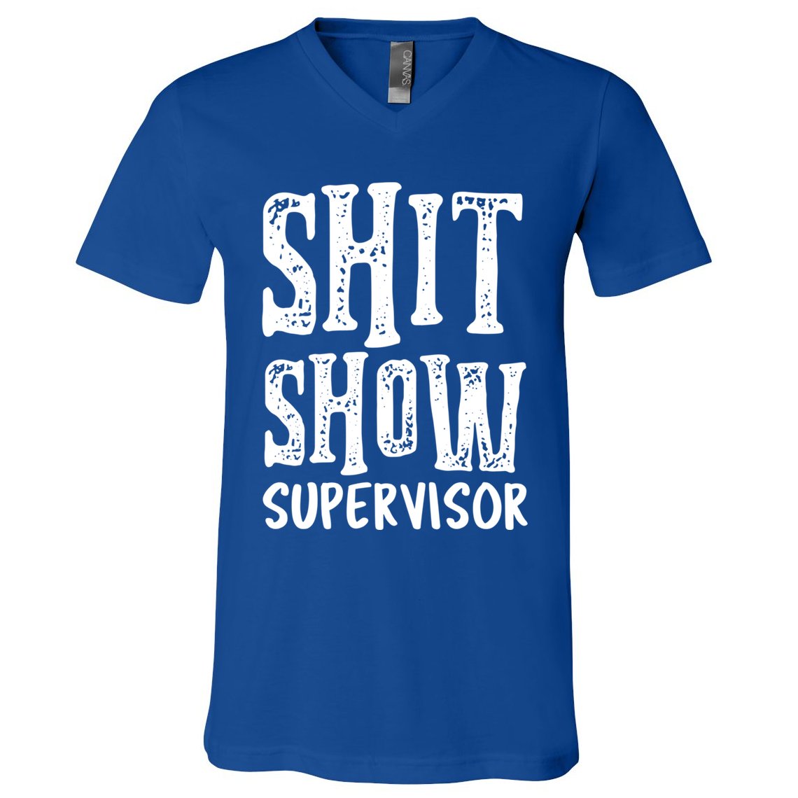 Funny Supervisor Boss Ager Mom Dad Teacher Nurse Meaningful Gift V-Neck T-Shirt