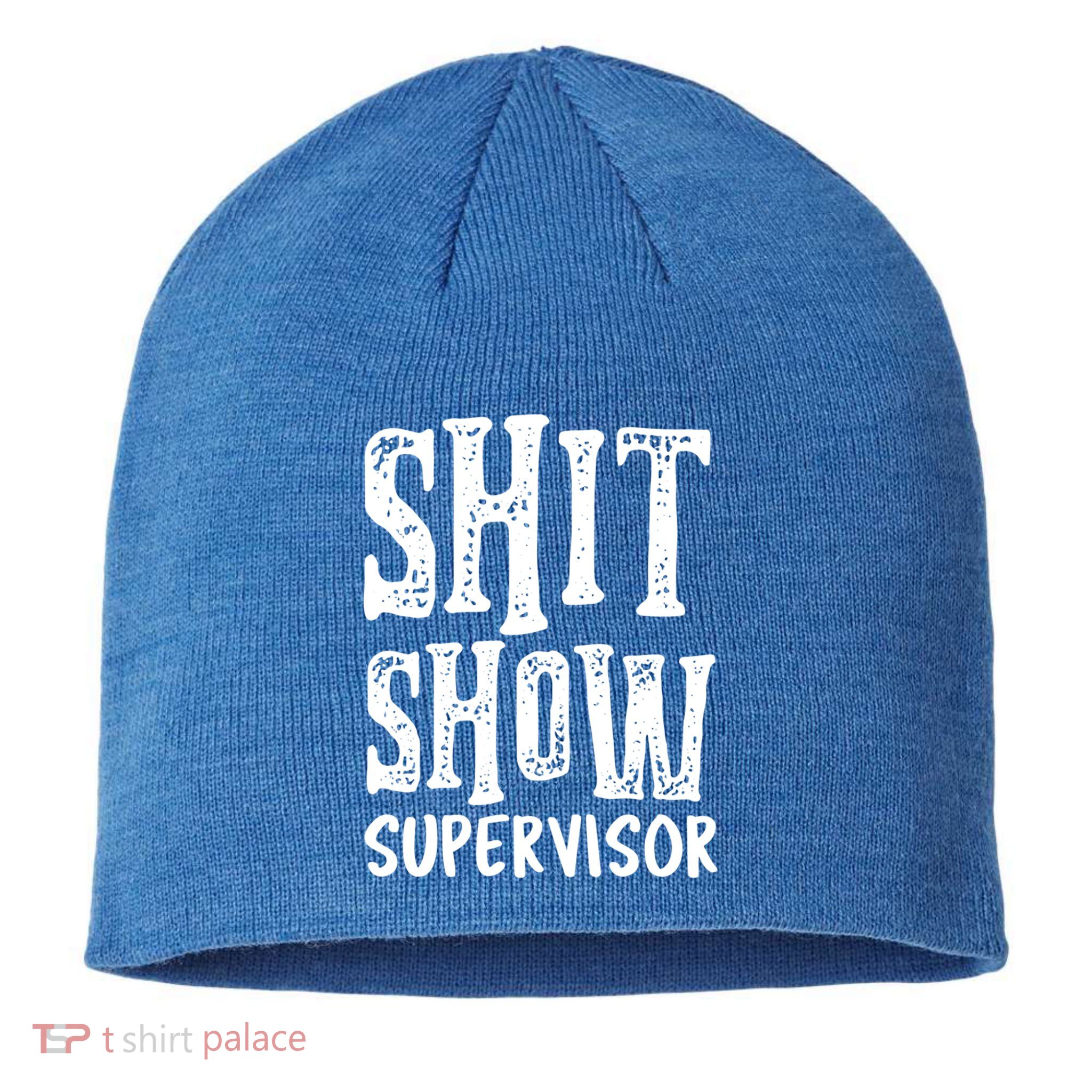 Funny Supervisor Boss Ager Mom Dad Teacher Nurse Meaningful Gift Sustainable Beanie