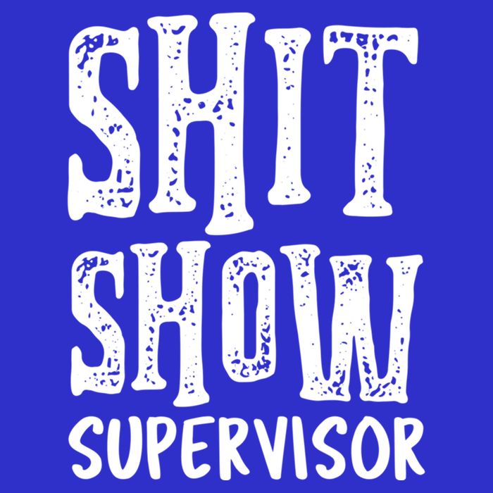 Funny Supervisor Boss Ager Mom Dad Teacher Nurse Meaningful Gift Women's V-Neck T-Shirt