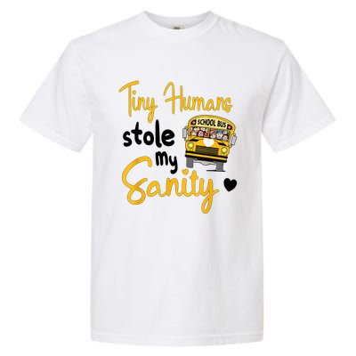 Funny School Bus Driving School Bus Driver Garment-Dyed Heavyweight T-Shirt