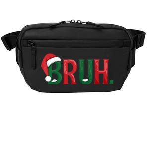 Funny Saying Bruh Meme Matching Christmas Gift Crossbody Pack