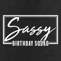 Funny Sassy Birthday Squad Matching Group Shirts Golf Towel